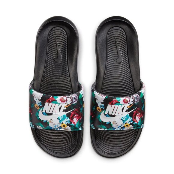Nike Victori One Floral Slide Sandals - Picture 1 of 13